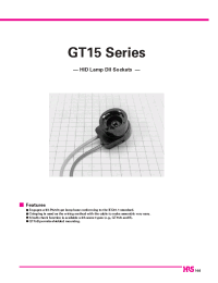 Datasheet GT15B-3S manufacturer Hirose