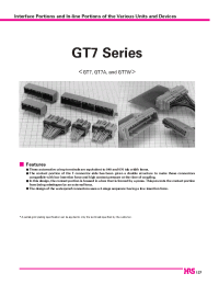 Datasheet GT7-16R manufacturer Hirose