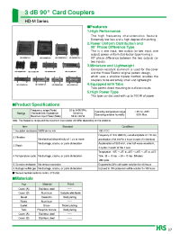 Datasheet HD-0900M3-CH manufacturer Hirose