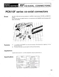 Datasheet PCN10F manufacturer Hirose