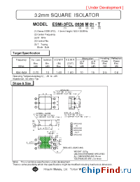 Datasheet ESMI-3FCL0.836-T manufacturer Hitachi Metals