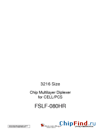 Datasheet LF-FSLF-080HR-0410A manufacturer Hitachi Metals