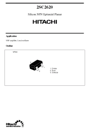 Datasheet 2SC4643 manufacturer Hitachi