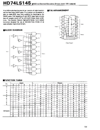 Datasheet 74LS145 manufacturer Hitachi