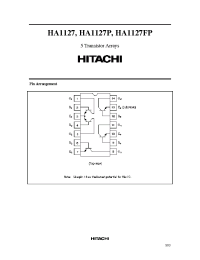 Datasheet HA1127 manufacturer Hitachi
