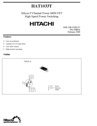 Datasheet HAT1033T manufacturer Hitachi