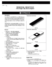 Datasheet HD404329S manufacturer Hitachi