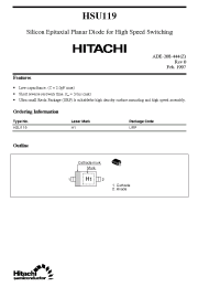 Datasheet HSU119 manufacturer Hitachi