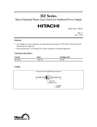 Datasheet HZ11C3 manufacturer Hitachi