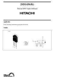 Datasheet HZC18 manufacturer Hitachi