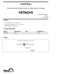 Datasheet HZU6.2Z manufacturer Hitachi