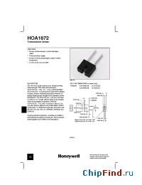 Datasheet HOA1872-003 manufacturer Honeywell