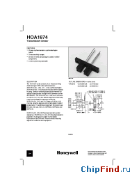 Datasheet HOA1874-002 manufacturer Honeywell