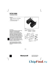 Datasheet HOA1886-011 manufacturer Honeywell