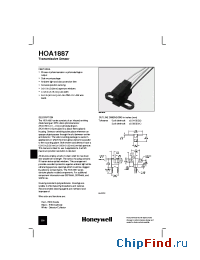 Datasheet HOA1887-013 manufacturer Honeywell