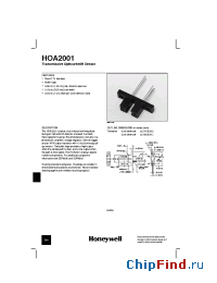 Datasheet HOA2001 manufacturer Honeywell