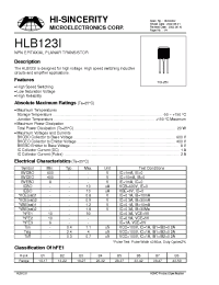 Datasheet HSC2240 manufacturer Hi-Sincerity