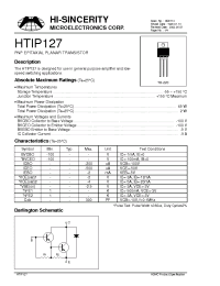 Datasheet HTIP127 manufacturer Hi-Sincerity