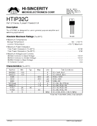 Datasheet HTIP32C manufacturer Hi-Sincerity