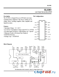 Datasheet GL3361 manufacturer Hynix