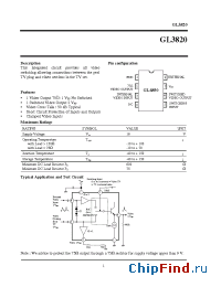 Datasheet GL3820 manufacturer Hynix