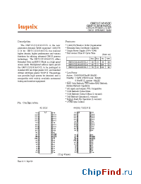 Datasheet GM71C18163CL-6 manufacturer Hynix