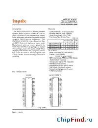 Datasheet GM71CS16163CT/CLT-6 manufacturer Hynix
