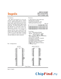 Datasheet GM71CS18160CT/CLT-5 manufacturer Hynix
