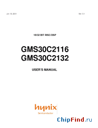 Datasheet GMS30C2116 manufacturer Hynix