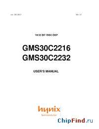 Datasheet GMS30C2216 manufacturer Hynix