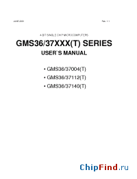 Datasheet GMS36 manufacturer Hynix