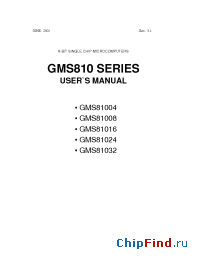 Datasheet GMS810xx manufacturer Hynix