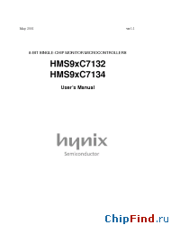 Datasheet HMS91C7132K manufacturer Hynix