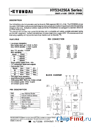Datasheet HY534256A manufacturer Hynix