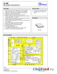 Datasheet iC-NF-PLCC44 manufacturer IC Haus