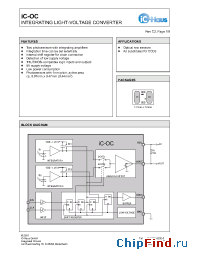 Datasheet iC-OC-CDIP16 manufacturer IC Haus