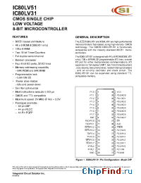 Datasheet IC80LV31-24PQ manufacturer ICSI