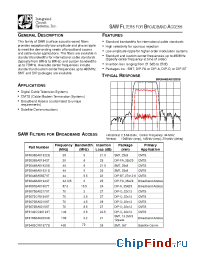Datasheet SF0044BA01930S manufacturer ICST