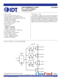 Datasheet 5993A manufacturer IDT