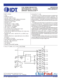 Datasheet 5T2110 manufacturer IDT
