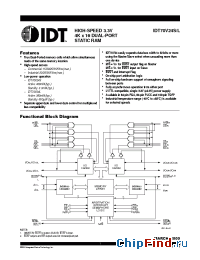 Datasheet 70V24 manufacturer IDT