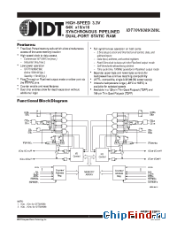 Datasheet 70V9389 manufacturer IDT