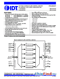 Datasheet 72T51233 manufacturer IDT
