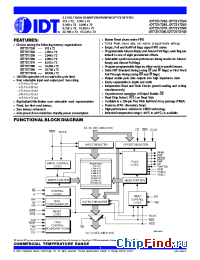 Datasheet 72V7270 manufacturer IDT