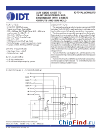 Datasheet 74ALVCH16270 manufacturer IDT