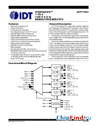 Datasheet 77301 manufacturer IDT