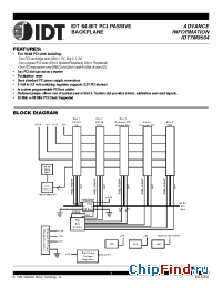 Datasheet 7M9564 manufacturer IDT