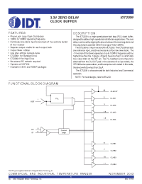 Datasheet IDT2309-1HPGGI manufacturer IDT
