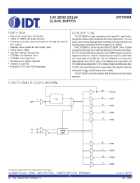 Datasheet IDT2309A-1DCG manufacturer IDT