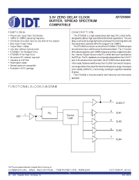 Datasheet IDT23S05-1HDCGI manufacturer IDT